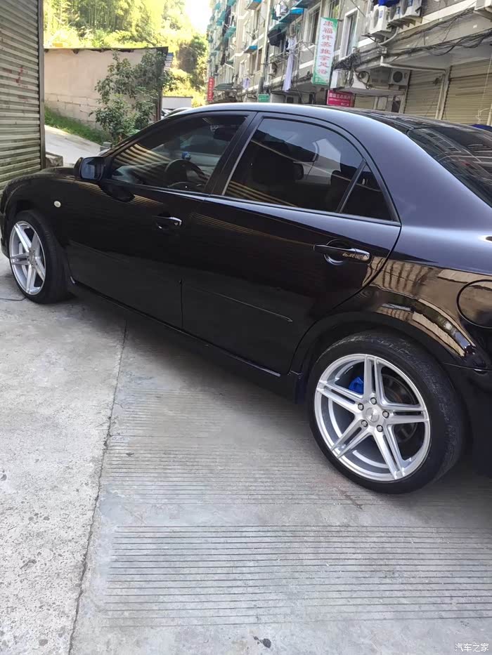 加了18寸轮毂,没换弹簧