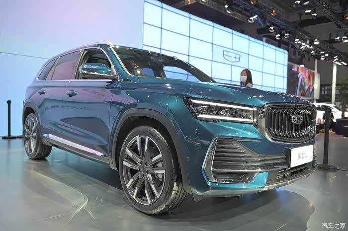 上海车展1日游~吉利星越l有点惊喜