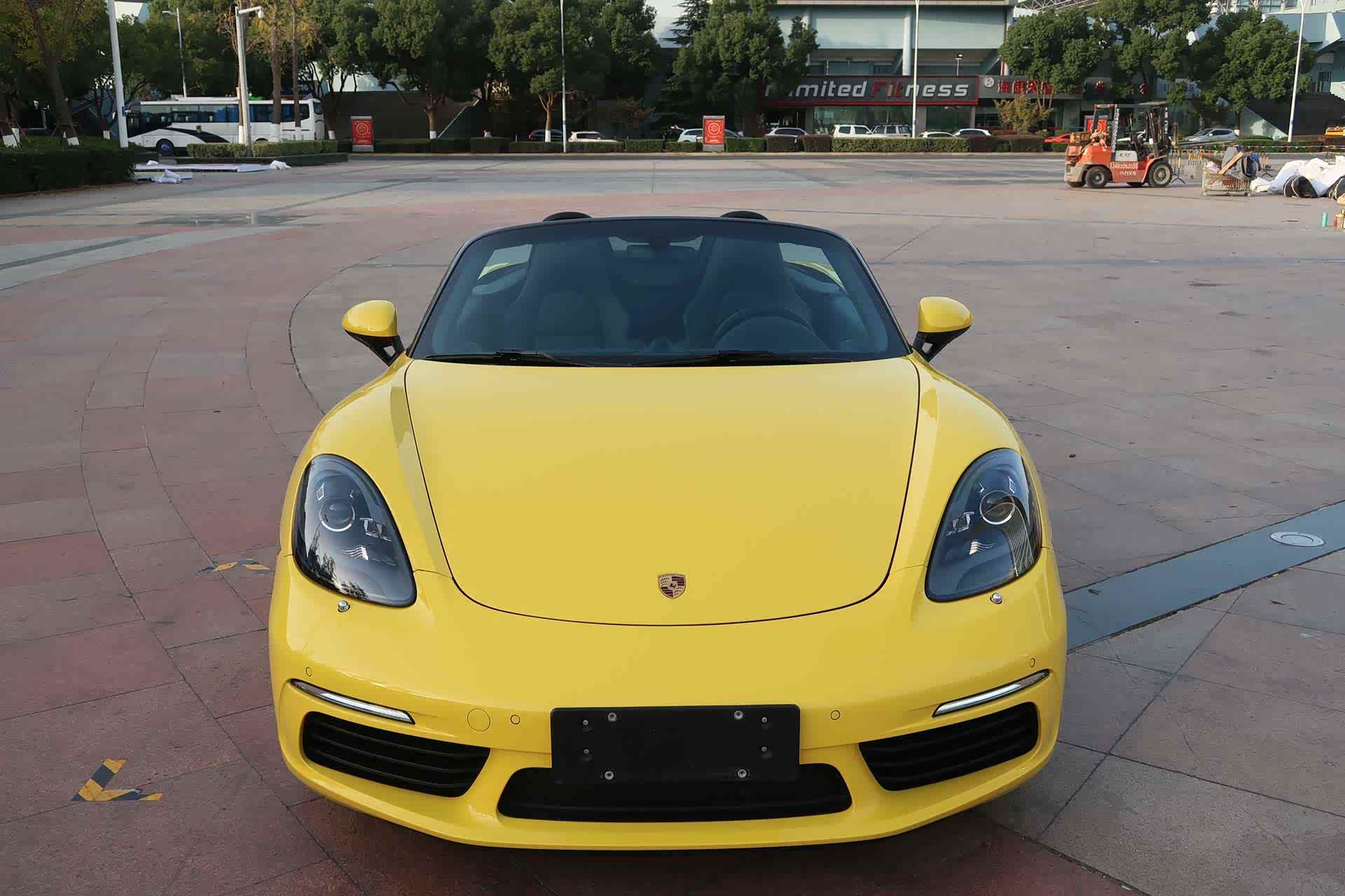 黄色幽灵就是它的特点_保时捷718论坛_手机汽车之家