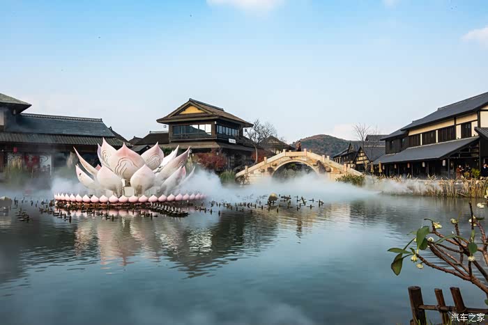 行车98公里,来到"中国园林之城"苏州.小雨初晴回晚照.