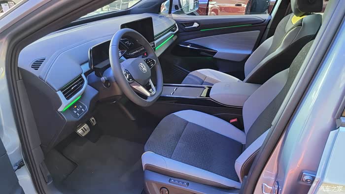 大众纯电 id4看车实拍