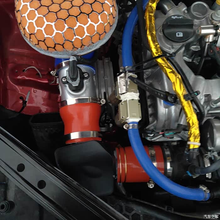 【图】名爵6进气改装冬菇头_名爵6/名爵6新能源论坛_汽车之家论坛