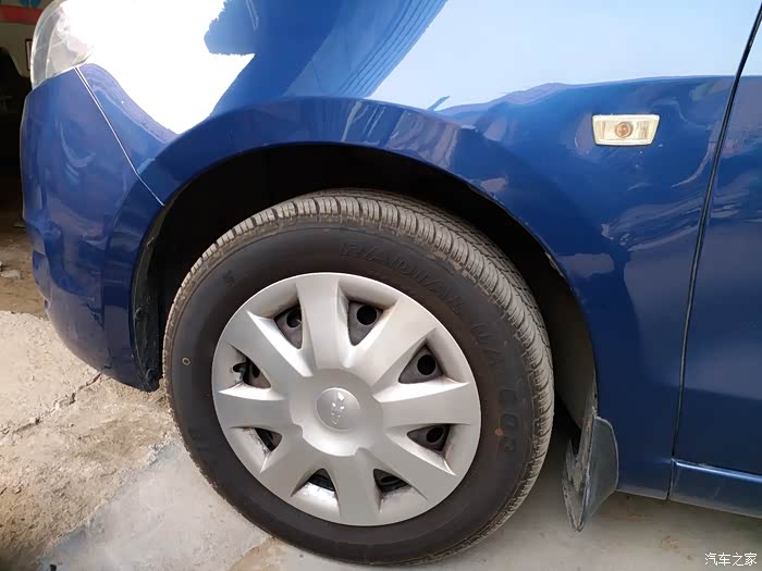 新赛欧升级185轮胎有感