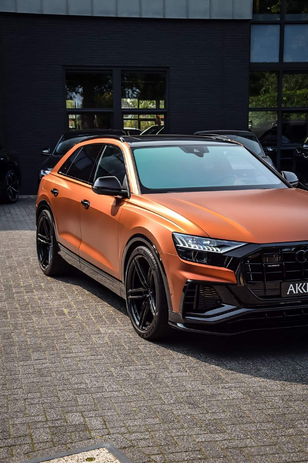 奥迪q8abt改装版这台改的很棒啊