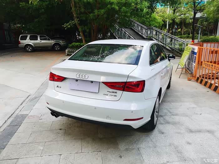 【图】出自用a3,冰川白,35三厢,16年车_奥迪a3论坛_汽车之家论坛