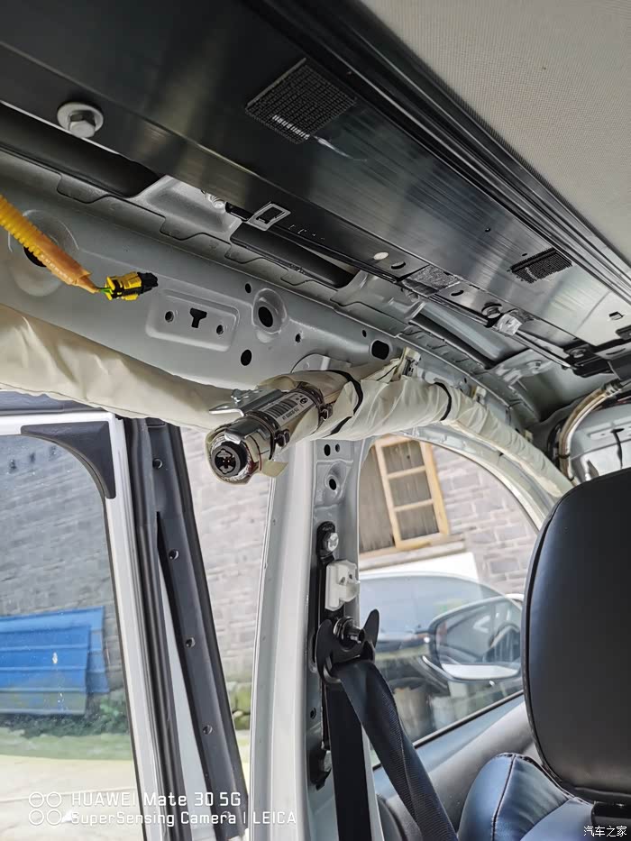 把侧气帘断电,我怕它爆开