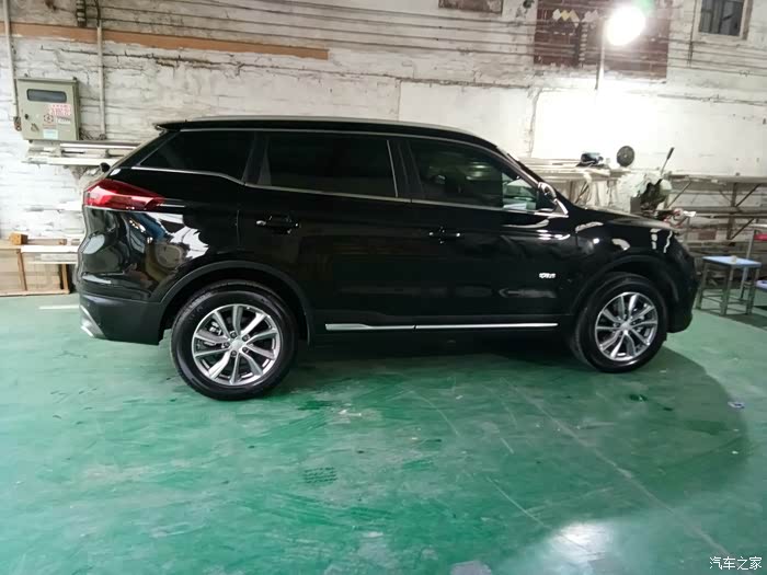 90后就是喜欢博越黑武士