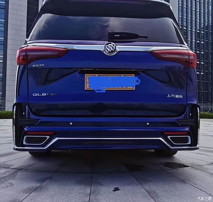 别克gl8改色后商务且帅气