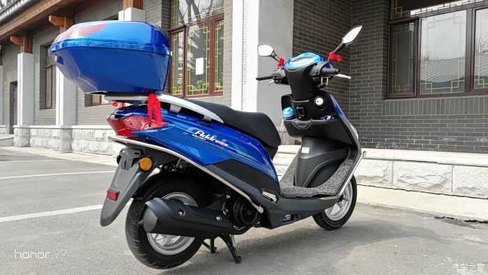 uu125蓝色今天骑行96公里