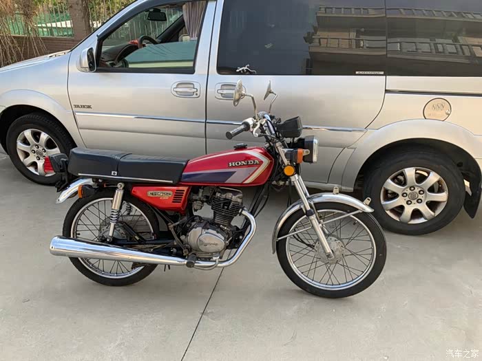 【情怀】30年情怀车-爸爸的cg125 本田第二代白金cg125