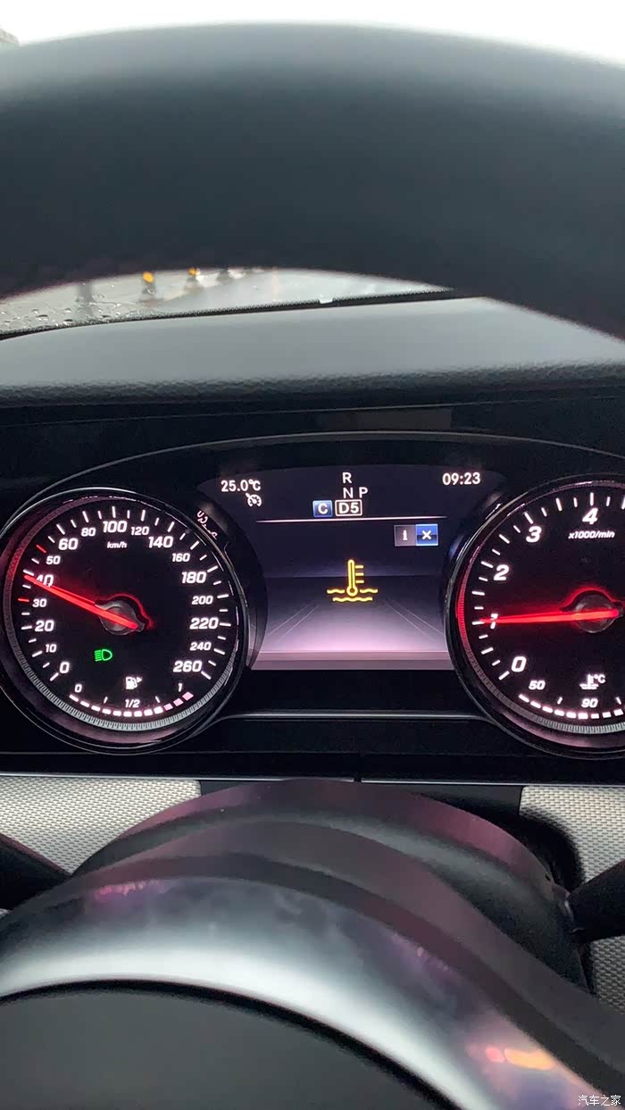 【图】今天又亮灯了_奔驰e级论坛_汽车之家论坛