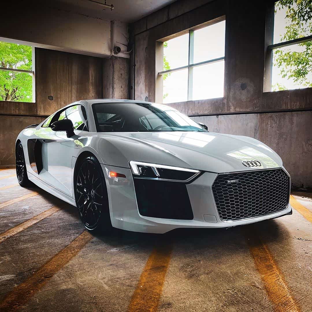 奥迪r8 v10 plus;这个……应该叫"白武士"