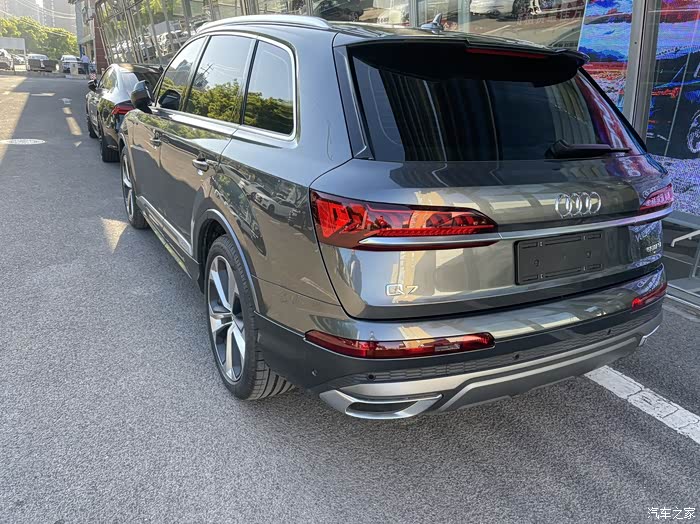 【图】天云灰顶配已提车,第一次交作业_奥迪q7论坛_汽车之家论坛