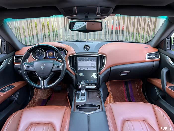 15年玛莎拉蒂吉博力sq4实表8万多公里内饰嘎嘎新