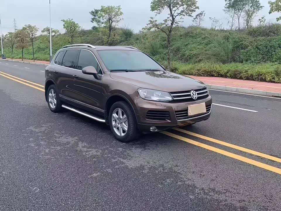 15款大众途锐柴油版3.0t ,真帅气