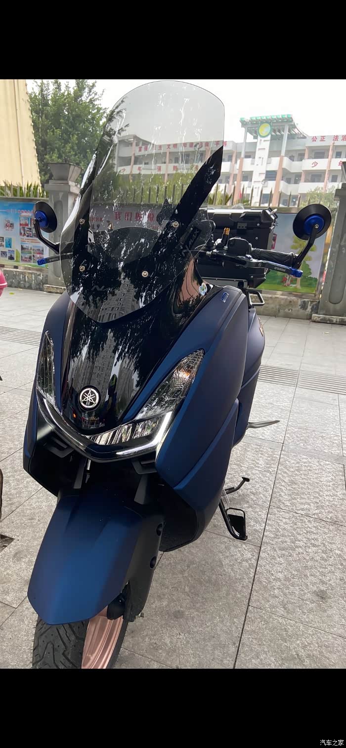 申精雅马哈巡鹰125改装前碟刹盘卡钳心得分享