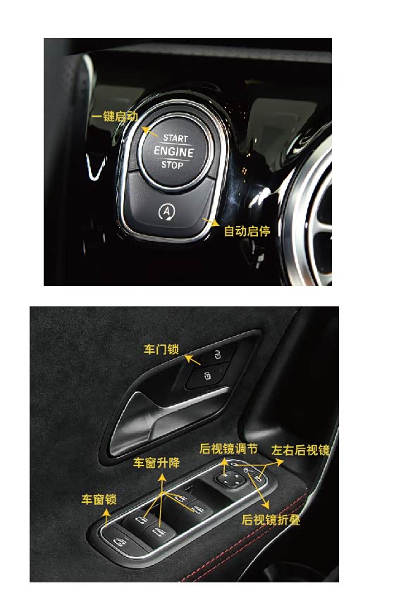 【图】20款21款新cla的按键图解_奔驰cla论坛_汽车之家论坛