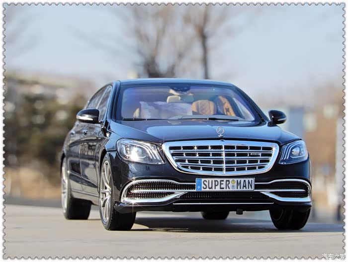 超人奔驰迈巴赫s650l外拍