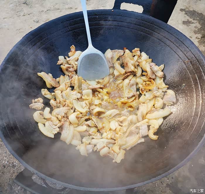 你好2021与帕萨特同行感受农家柴火菜