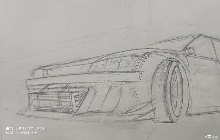 【素描手绘】不灭ninja|永远的川崎大牛(上)