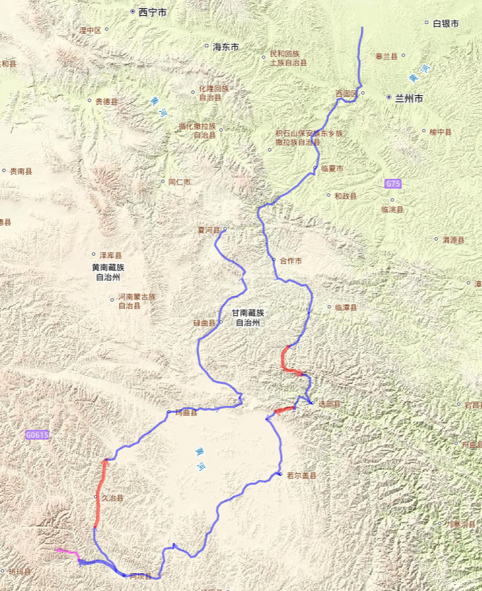 甘肃刘家峡地图图片