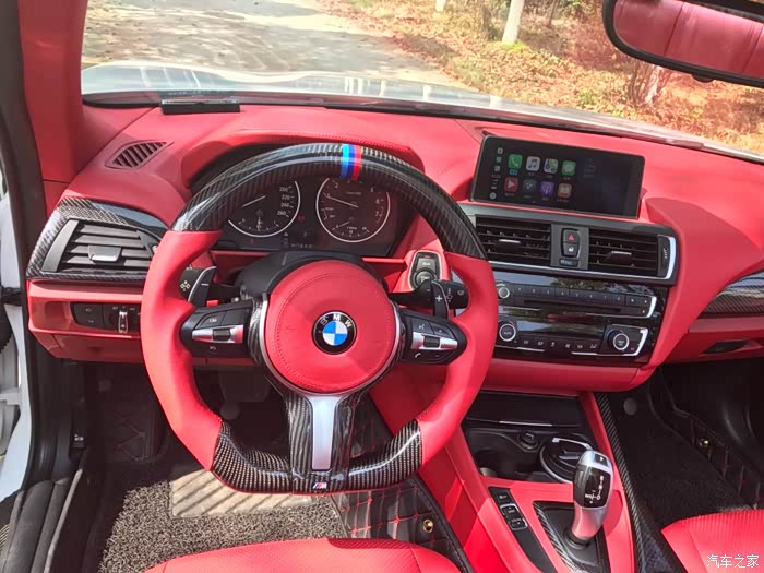 【图】218i大改内饰~珊瑚红_宝马2系论坛_汽车之家论坛