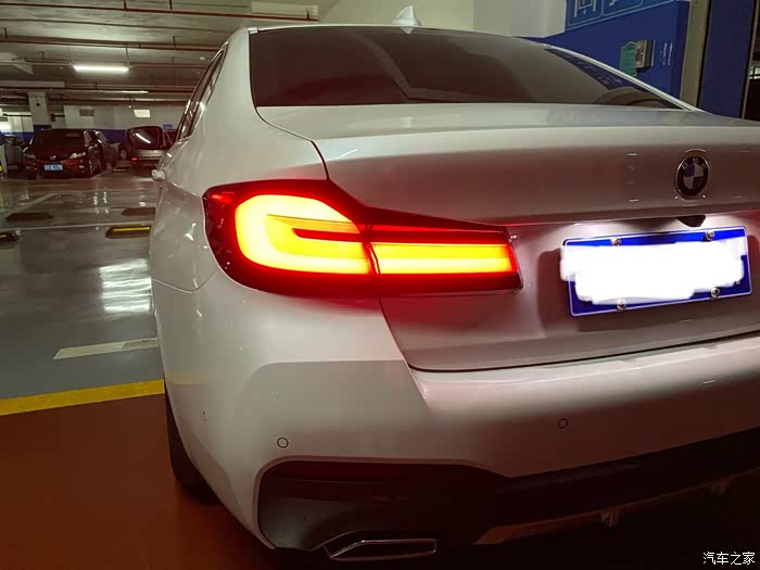 实现一个小目标,2021款宝马530li提车作业.