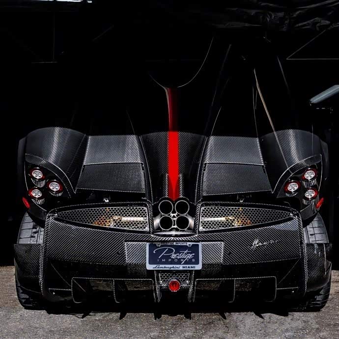 【图】黑色huayra,碳纤维风神._帕加尼论坛_汽车之家论坛