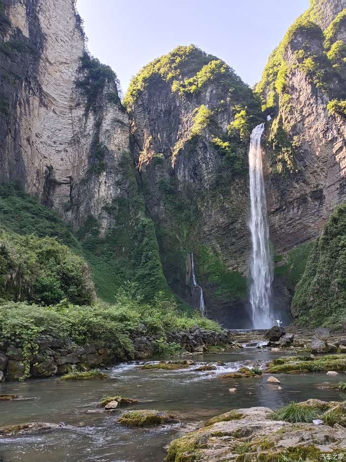自驾湘西尖朵朵瀑布