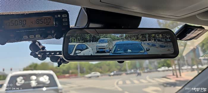 汉兰达低成本加装丰田原厂流媒体后视镜