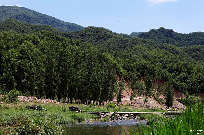 多彩六月开车进山到嵩县鹿鸣村体验城里想象不到的快乐