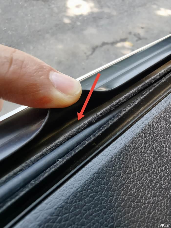 【图】重新做了下车窗玻璃挡水条_飞度论坛_汽车之家论坛