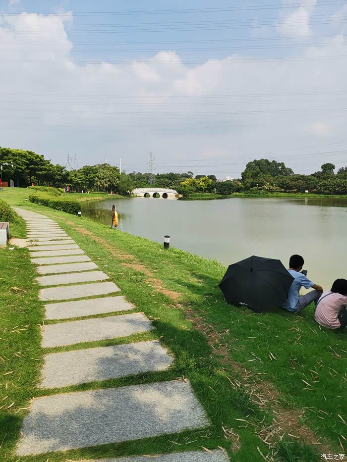 逸动相伴相约荔香湿地公园