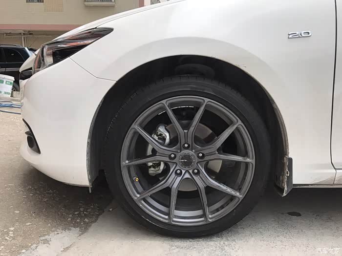 【图】昂克赛拉轮胎问题_马自达3 axela昂克赛拉论坛_汽车之家论坛