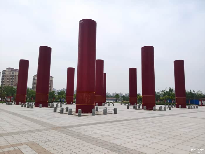 【图】打卡精武文化公园_长安cs75论坛_汽车之家论坛