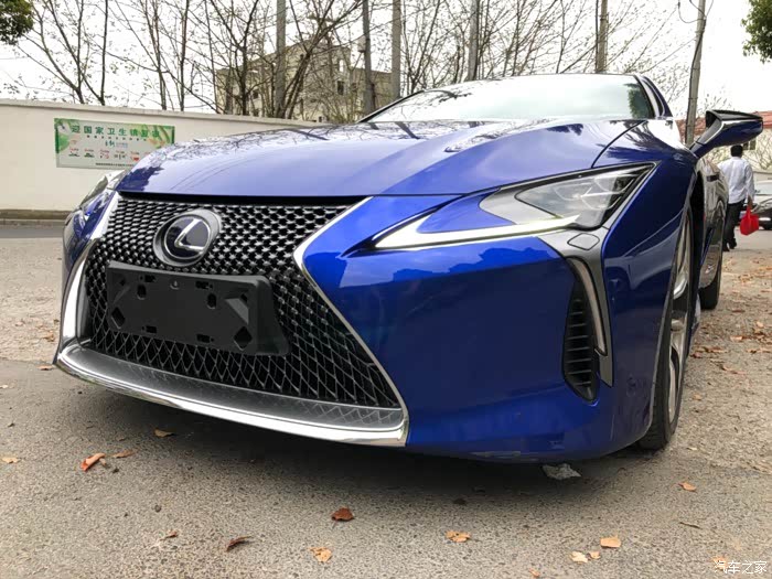 【图】上海首台限量闪蝶蓝lc500h_雷克萨斯lc论坛_汽车之家论坛