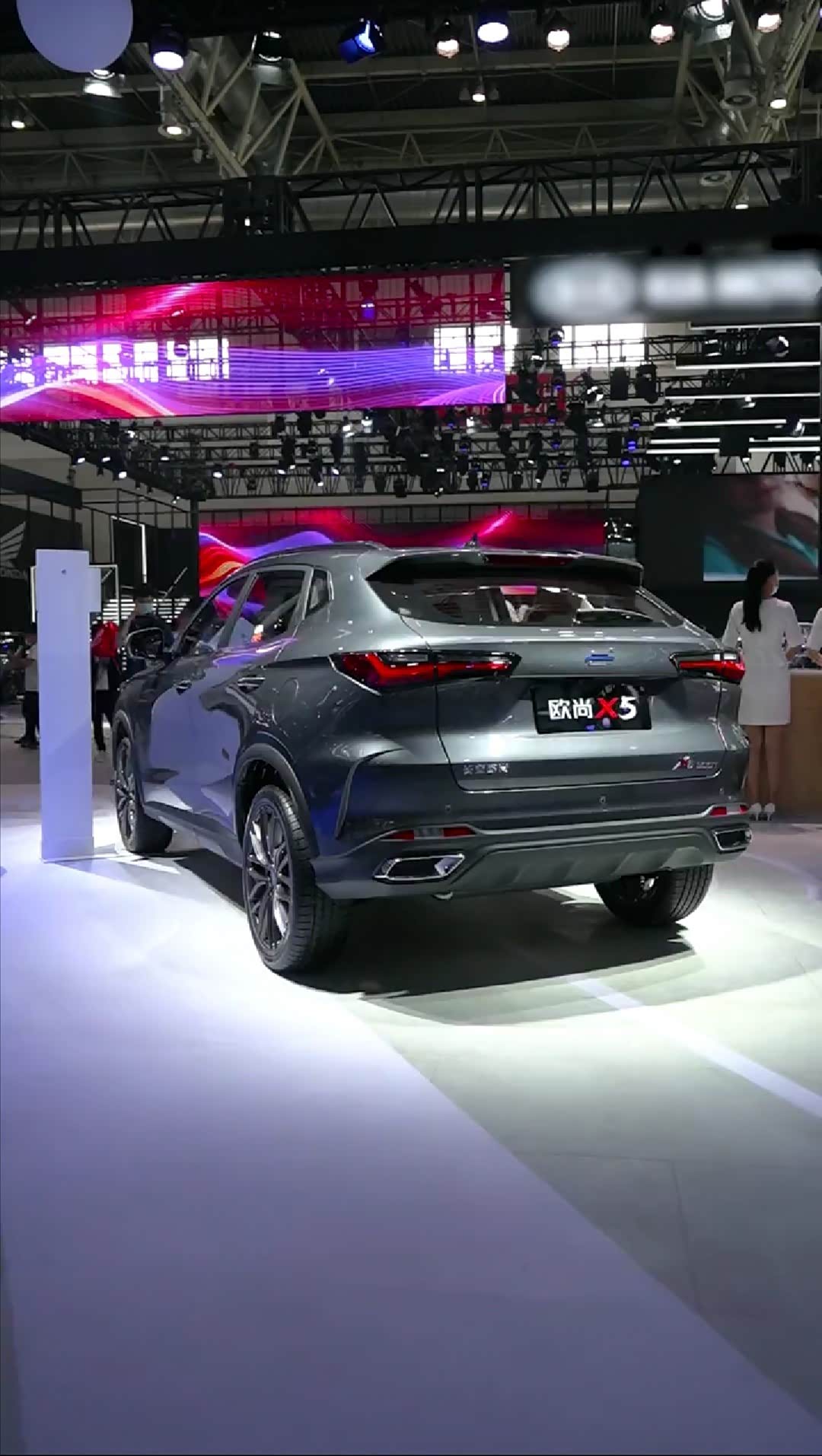 【图】2020北京国际车展的欧尚x5颜值高,内饰漂亮,性能优越_长安欧尚