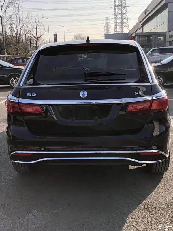 腾势500新款上市黑色看着高大上