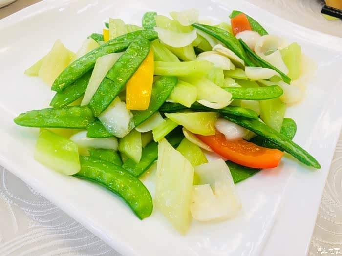 这个好 荷兰豆炒百合 清热