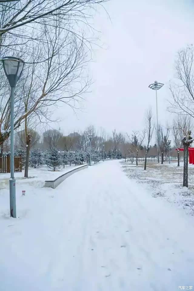 【爱车作业大征集】内蒙古通辽2019年第一场大雪!