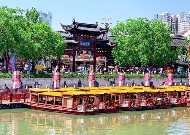 镜头下的醉美金陵秦淮河作为南京的母亲河
