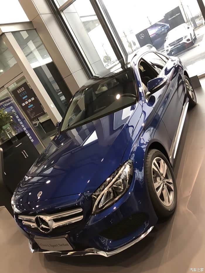 【图】宝石蓝,c200l,即将提车._奔驰c级论坛_汽车之家论坛