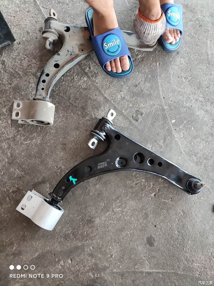 全新科鲁兹右前轮异响解决更换下支臂有换过前下支臂的车友吗