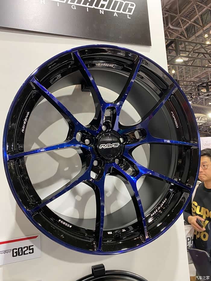 奇瑞汽车升级rays锻造g025轮毂