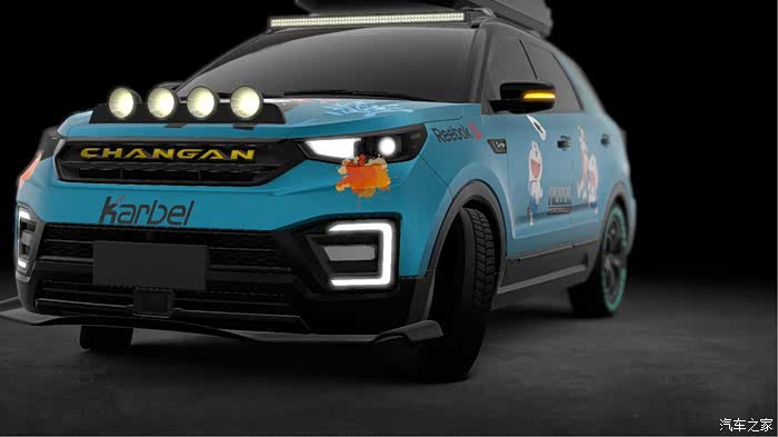 用cs55把运动诠释到极致cs55改装案例欣赏