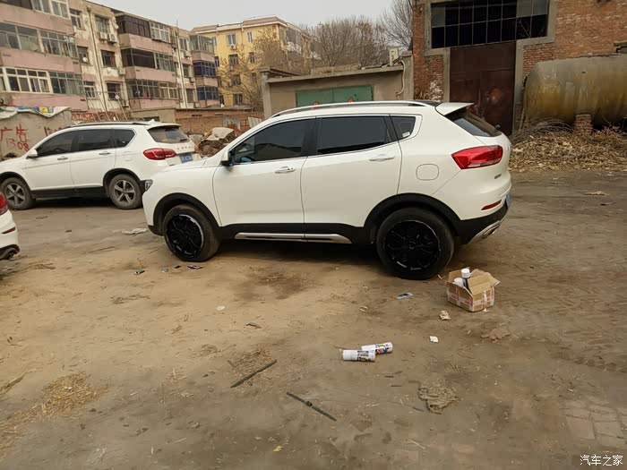 【图】给2哈上个装,看我七十二变,改变轮毂颜色(亮黑)_哈弗h2s论坛