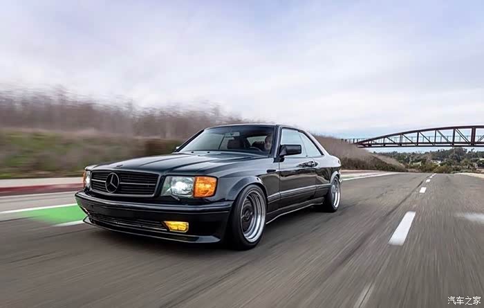 从收车到改车奔驰c126w126改装气动避震攻略