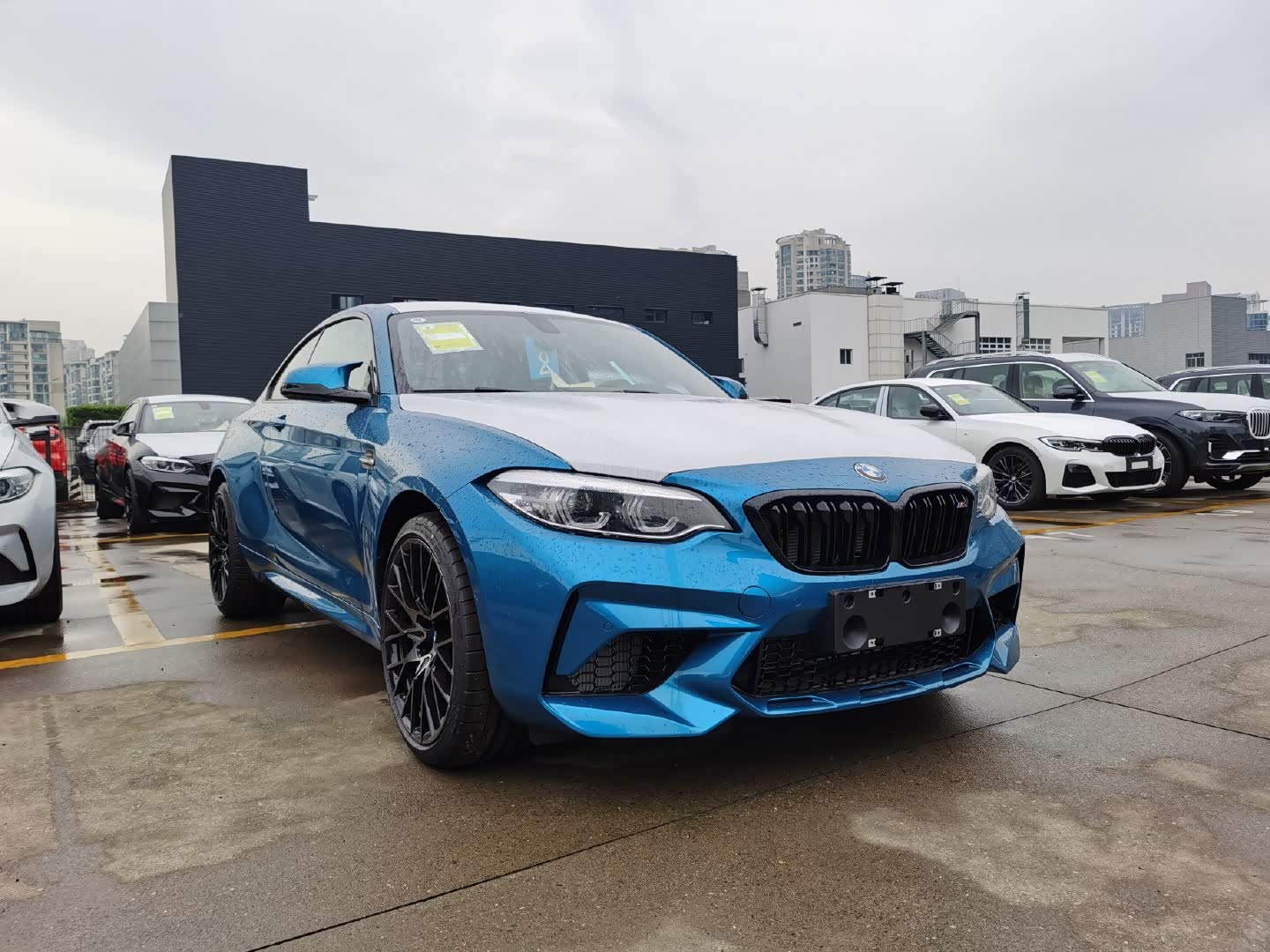 宝马m2雷霆版 长滩蓝/黑 漂亮帅气颜值高!我的最爱!