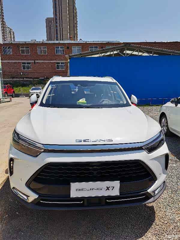 小白提车记喜提小白—北京x7