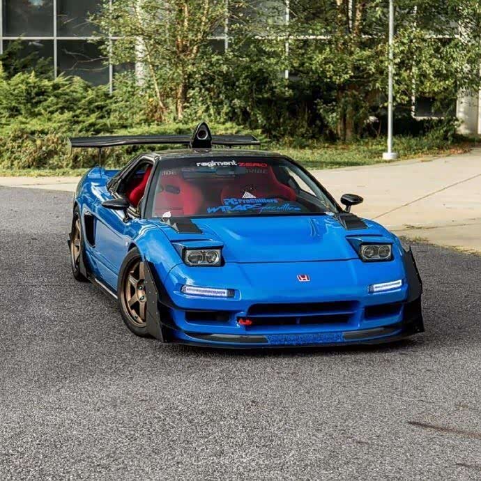 改装过的本田王nsx,很酷!